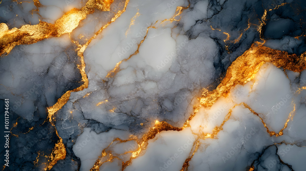 Abstract Background - White, Gray, and Gold Marble Texture Abstract Background - White, Gray, and Gold Marble Texture