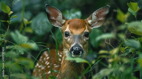 Urban wildlife education programs with dynamic scenes, natural and inviting, Urban, Soft greens, Photograph, Wildlife conservation