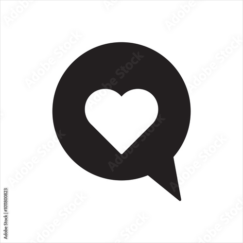 Social media icons thumb up and heart icon with repost and comment. Flat signs icons on white background. eps10