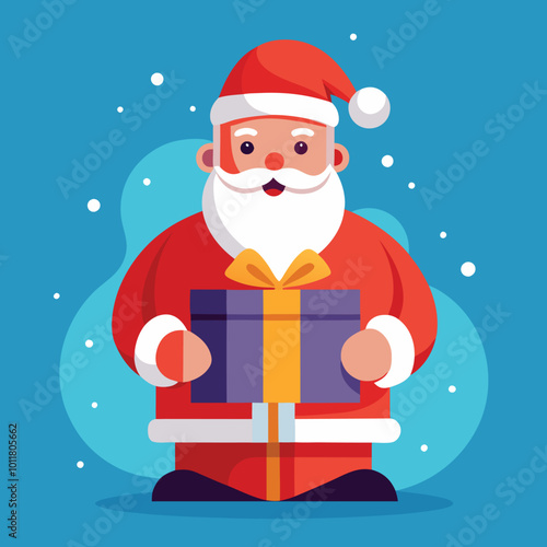 Santa charismas illustration