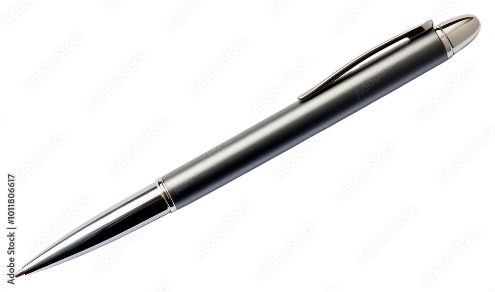 PNG Ballpoint Pen pen white background silver. PNG Ballpoint Pen pen white background silver.