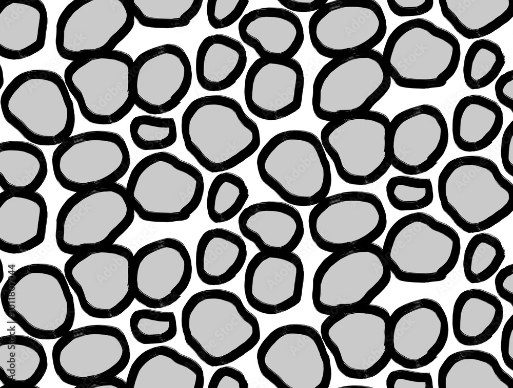 Seamless geometric pattern, brush strokes print. Seamless geometric pattern, brush strokes print.