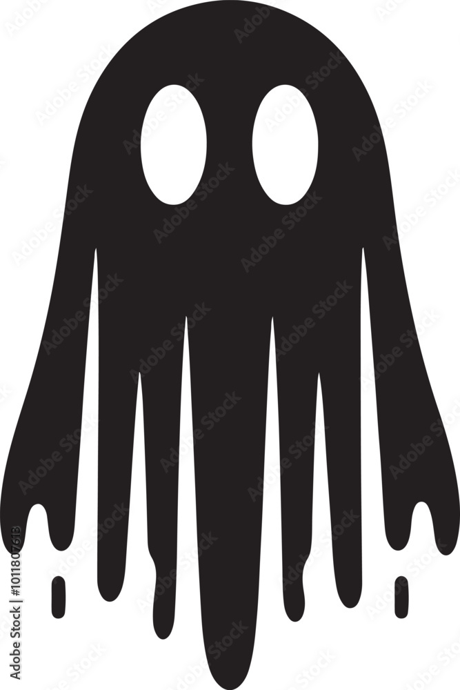 A scary spooky night halloween festival haunted house ghost vector art flat design illustrations A scary spooky night halloween festival haunted house ghost vector art flat design illustrations