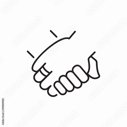 hold hands icon sign vector