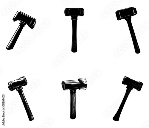 rubber mallet
