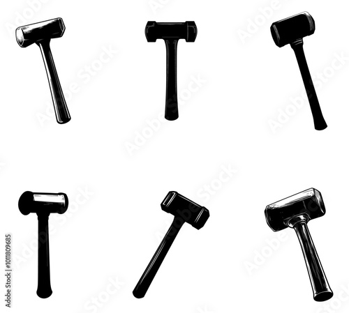 rubber mallet
