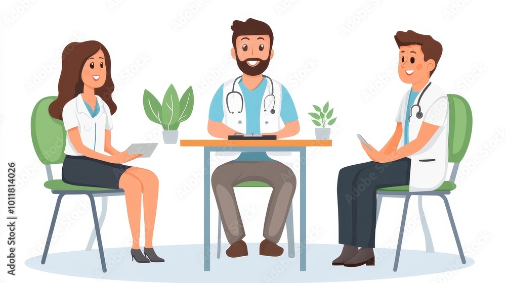 Hiring Nurse Or Doctor At Interview, Generative AI Hiring Nurse Or Doctor At Interview, Generative AI