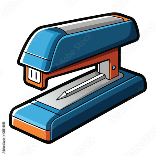 Stapler vector illustration isolated on a white background