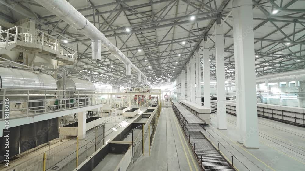 General view of the gas silicate block