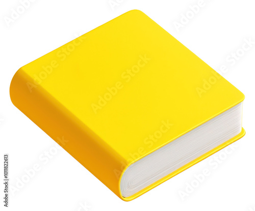 PNG Book yellow publication simplicity.