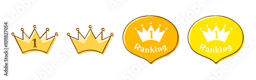 ランキング　イラストセット　金