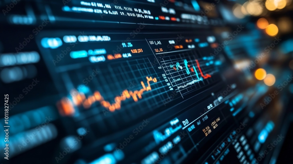 Finance Analytics Data Chart, Generative AI Finance Analytics Data Chart, Generative AI