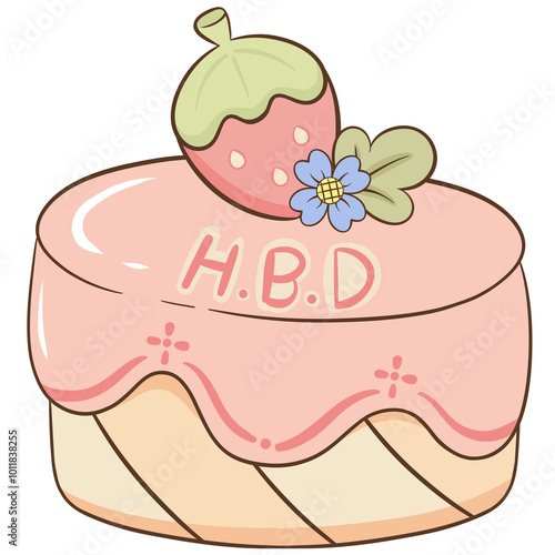Strawberry Cake