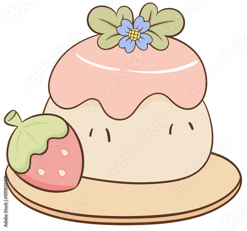 Strawberry Pudding