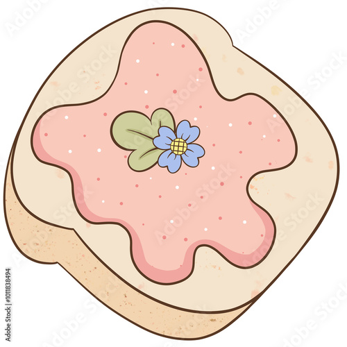 Strawberry Jam Bread