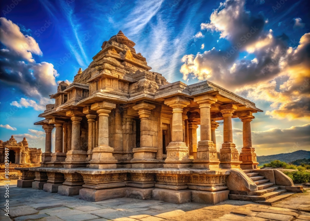 Fototapeta premium Ancient Artifacts from the 3rd Century BC Displaying Rich Cultural Heritage and Historical Significance