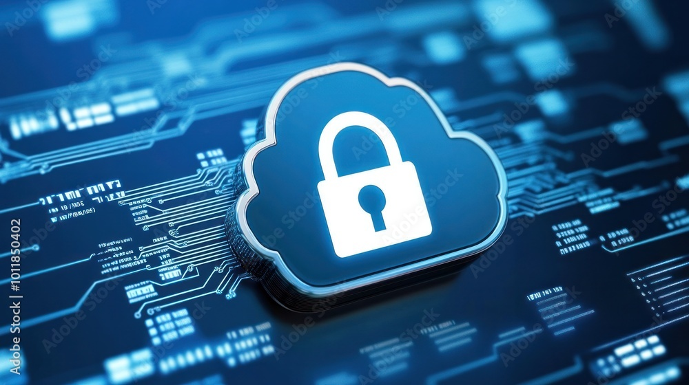 A secure cloud backup interface on a computer, highlighting encrypted storage solutions for personal and business data protection A secure cloud backup interface on a computer, highlighting encrypted storage solutions for personal and business data protection