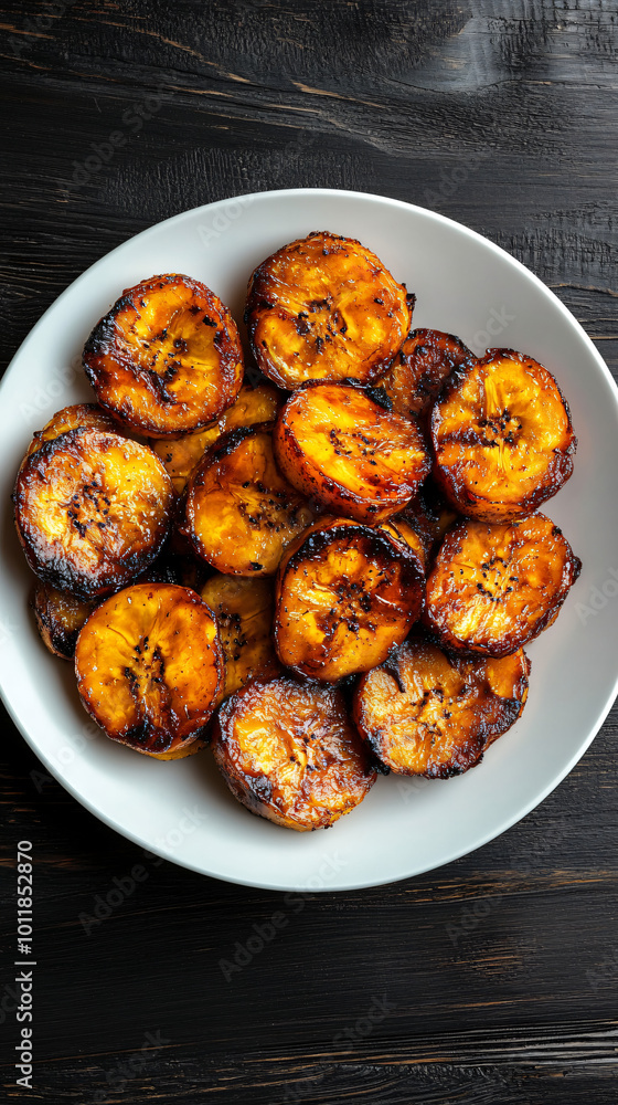 Savor the flavors of the caribbean and latin cuisine with a homemade, gluten-free, vegan dish of fried ripe plantains Savor the flavors of the caribbean and latin cuisine with a homemade, gluten-free, vegan dish of fried ripe plantains