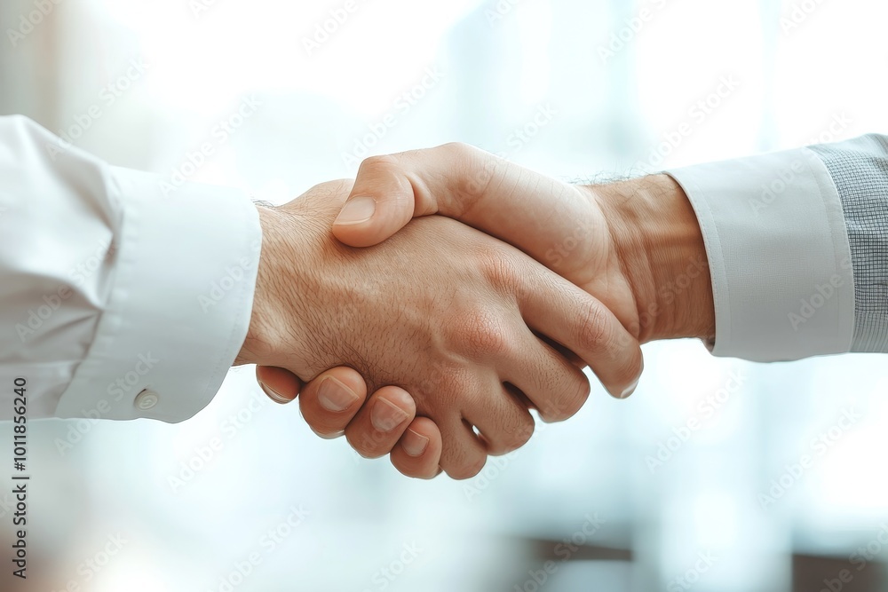 business partners shaking hands . concept of partnership, Generative AI business partners shaking hands . concept of partnership, Generative AI