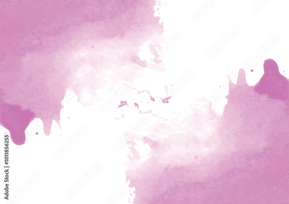 Obraz premium Abstract background with watercolor splatters and texture.