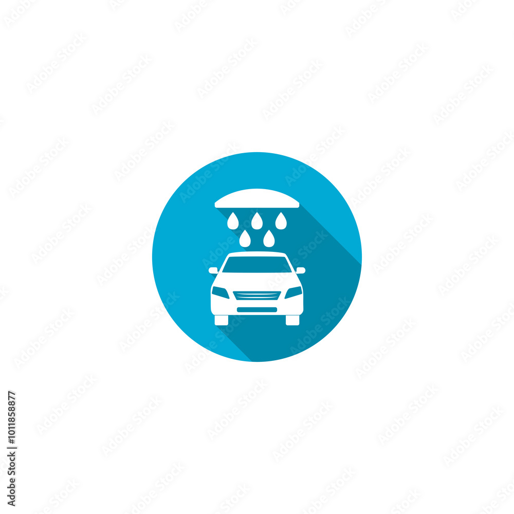 Car wash icon isolated on transparent background Car wash icon isolated on transparent background
