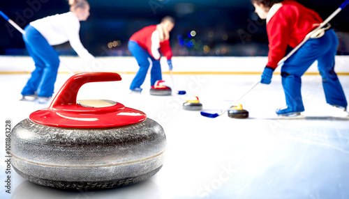 Curling Wintersport  photo