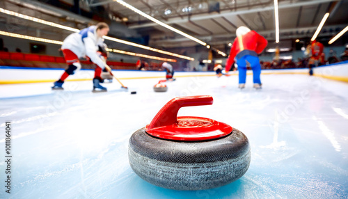 Curling Wintersport  photo