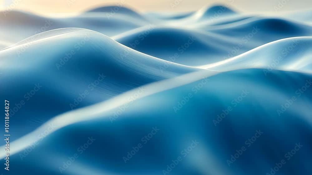 Abstract close-up of gentle ocean waves Abstract close-up of gentle ocean waves