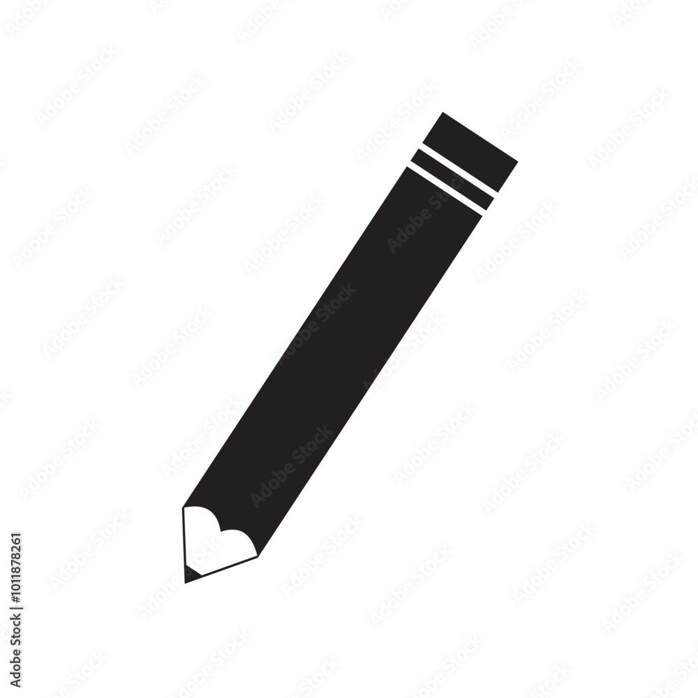 Edit pencil or pencil for writing flat icon for apps and websites Edit pencil or pencil for writing flat icon for apps and websites