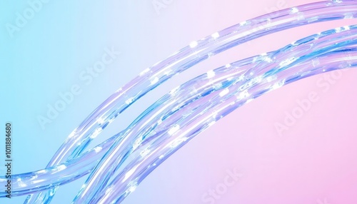 clear electrical wire displayed in a detailed close-up, [clear , wire , electrical wire], [technical precision], , photo