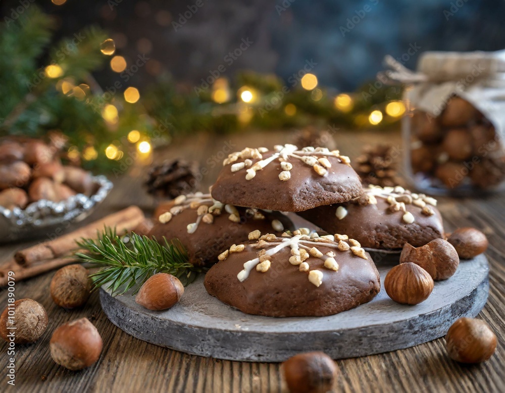 Schokoladenlebkuchen Schokoladenlebkuchen