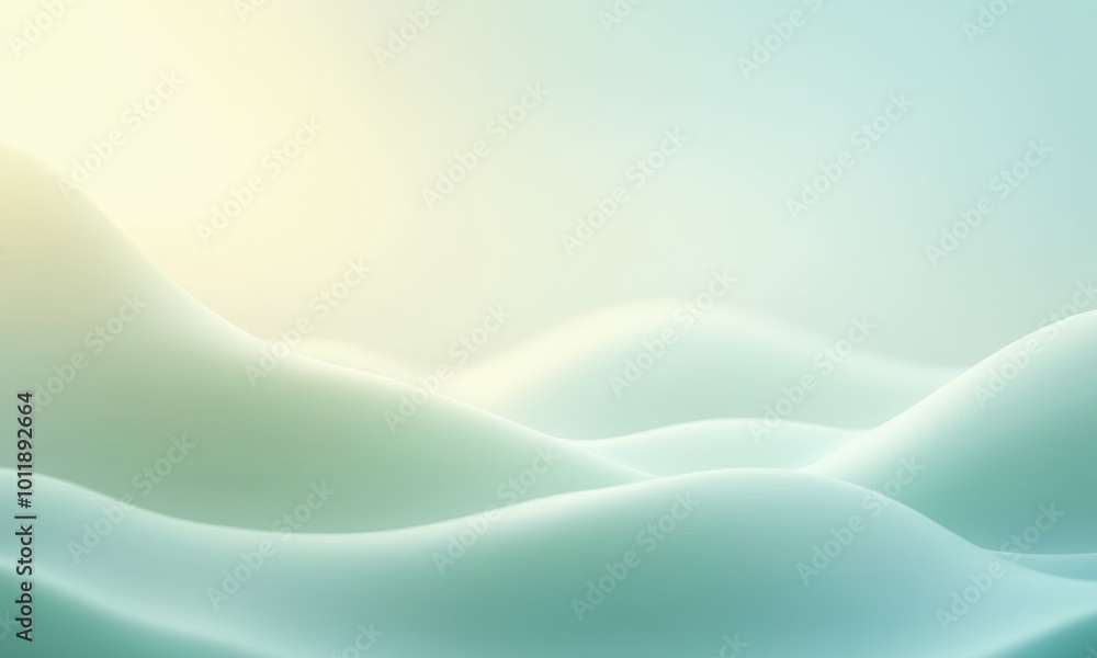 Fototapeta premium Abstract Flow of Rhythms in Soft Hues