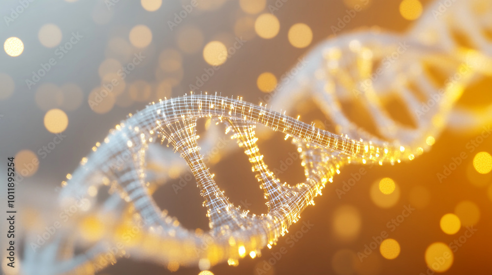 3d rendering, the spiral DNA consist of lines. dna molecule assemble from parts. 3d rendering, the spiral DNA consist of lines. dna molecule assemble from parts.