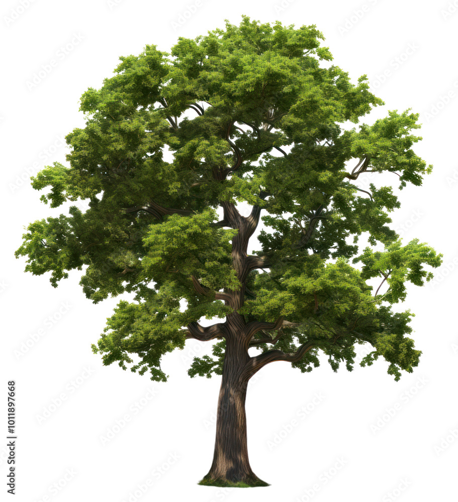Obraz premium PNG Tree plant oak white background.