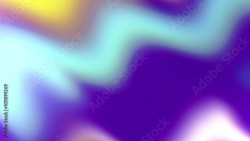 Abstract retro Y2K style glossy liquid hologram spectral gradient color. Melting neon wave fluid flowing petroleum substance background.	