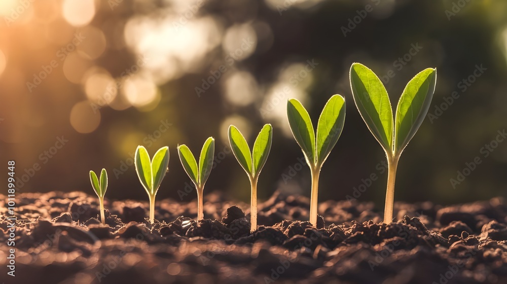 Growth Seedlings Sprout Young Plants Nature Growth Stages Plant ...