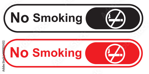 no smoking allowed signs, smoking area vector illustration