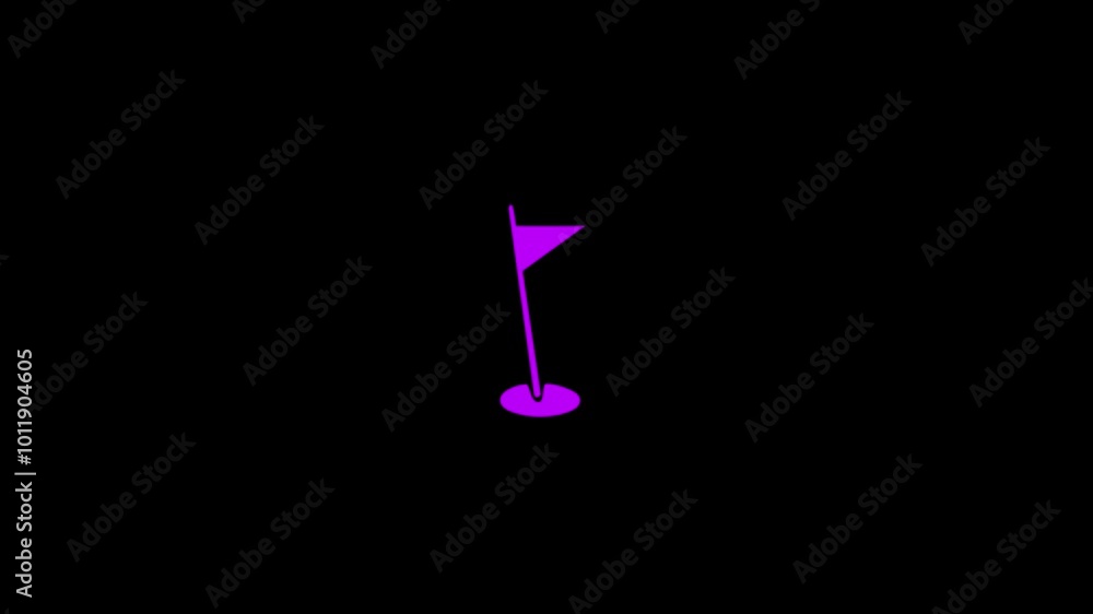 Flag icon animation on background. Flag icon animation on background.