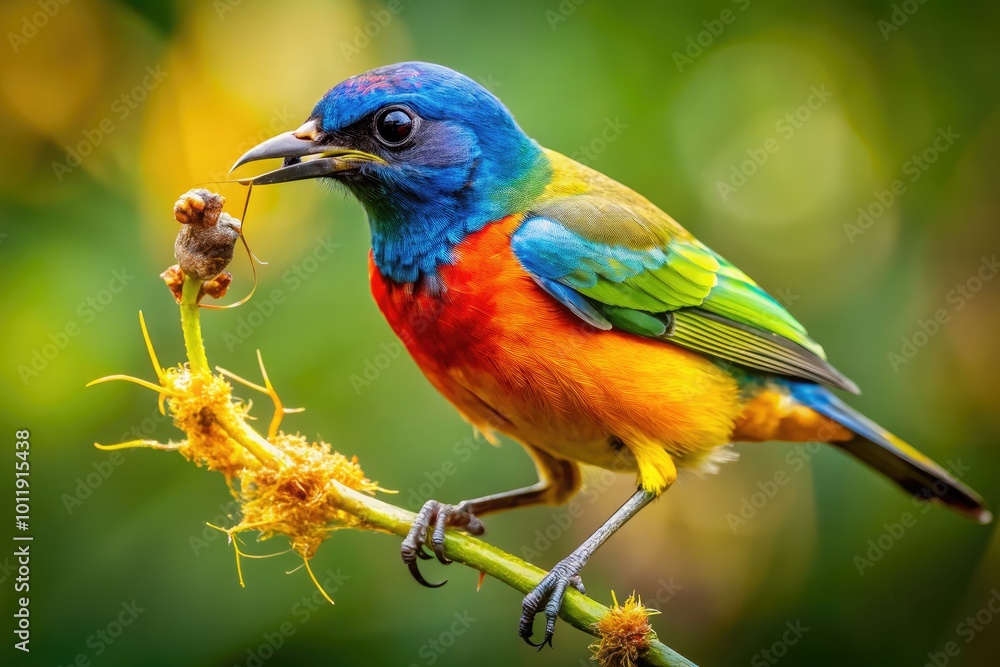 Bird Devouring Spider in a Natural Habitat, Capturing the Circle of Life in Stunning Detail Bird Devouring Spider in a Natural Habitat, Capturing the Circle of Life in Stunning Detail