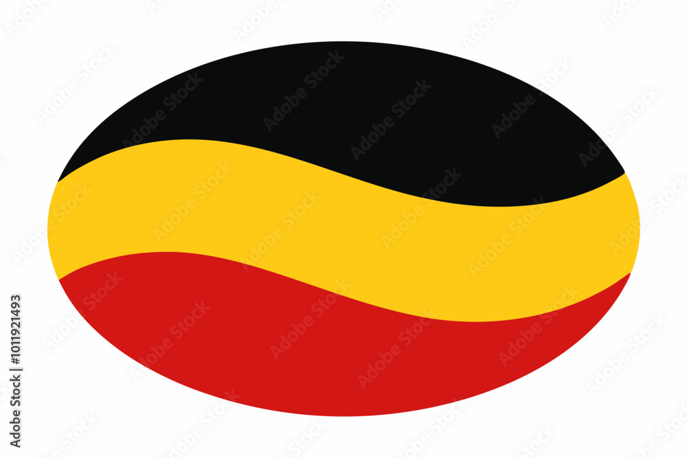 Obraz premium Aboriginal Flag creative vector design on a white background