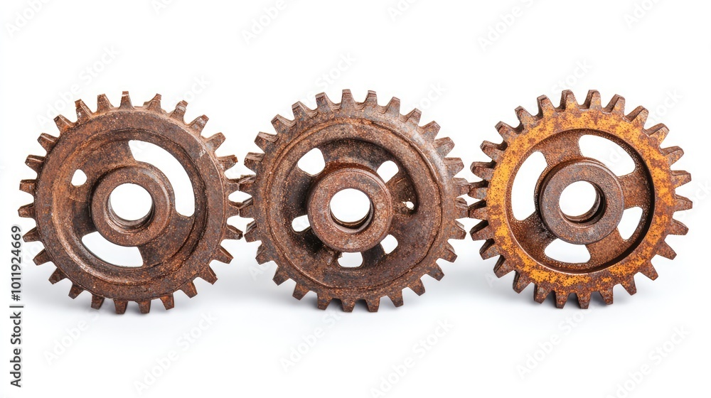 Rusted Gears - AI Generated Rusted Gears - AI Generated