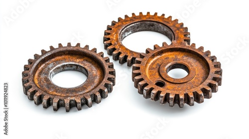 Rusted Gears - AI Generated