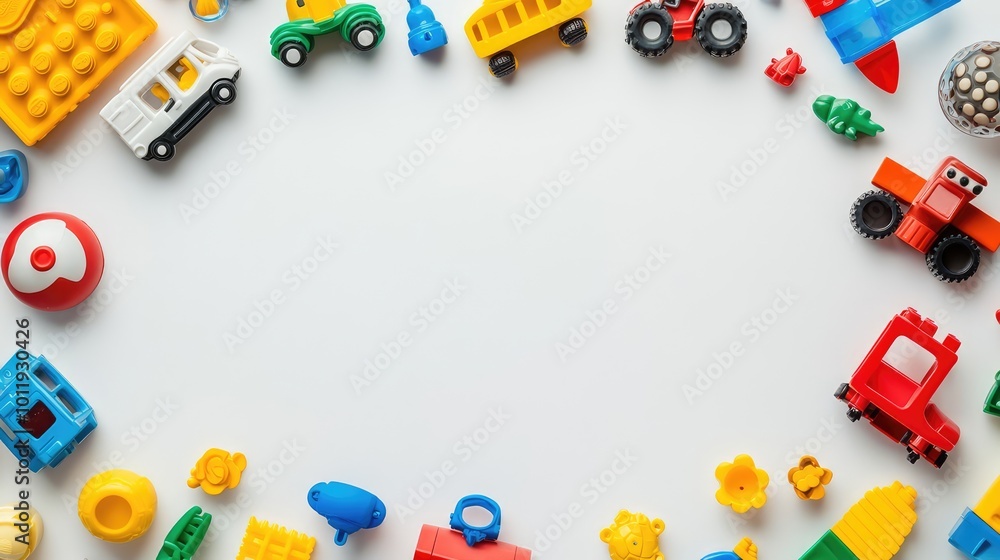 Kids Toys Frame - AI Generated Kids Toys Frame - AI Generated
