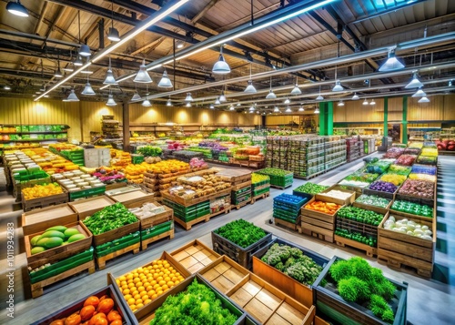 Grocery items from Whole Foods prepared for return at an Amazon return center, complete with boxes and receipts clearly visible for hassle-free processing.