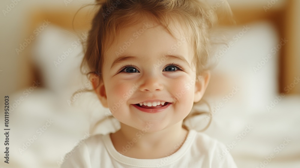 A delightful toddler with a radiant smile and bright eyes is captured in a bright, cozy setting, exuding innocence and pure joy with a hint of playfulness. A delightful toddler with a radiant smile and bright eyes is captured in a bright, cozy setting, exuding innocence and pure joy with a hint of playfulness.