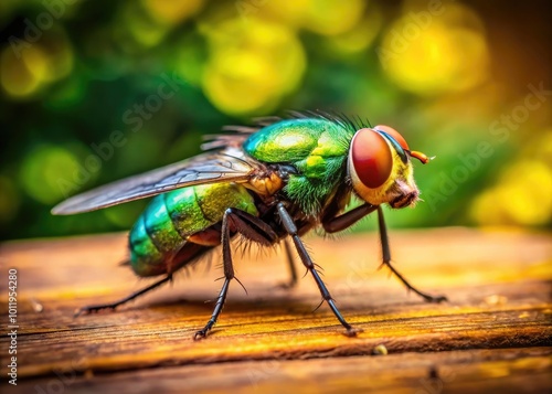 Close-up of Spanish fly herbal supplement on wooden table with natural lighting and blurred background
