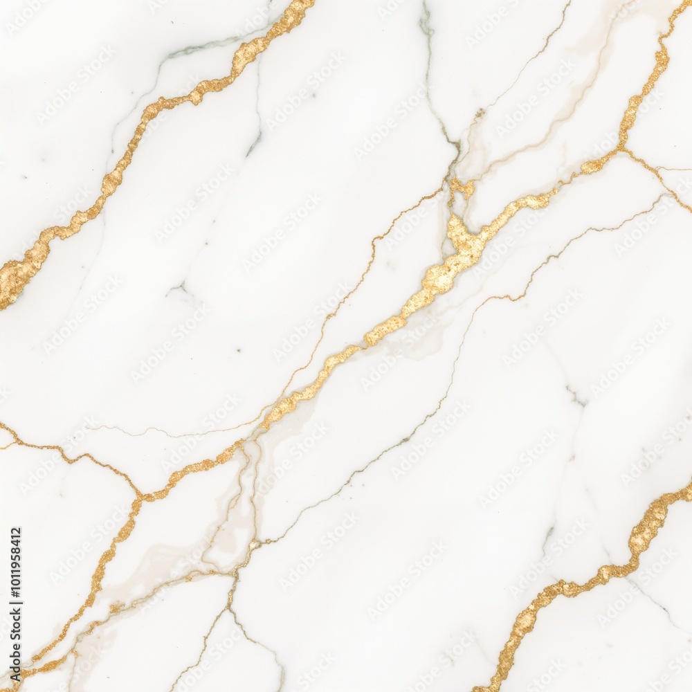 Elegant marble texture with white base and golden veins creating a luxurious surface design Elegant marble texture with white base and golden veins creating a luxurious surface design