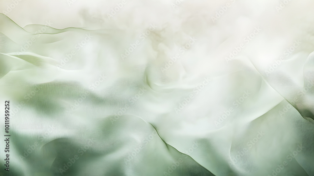 Fototapeta premium The Calm of Color: A Sage Green Abstract Background