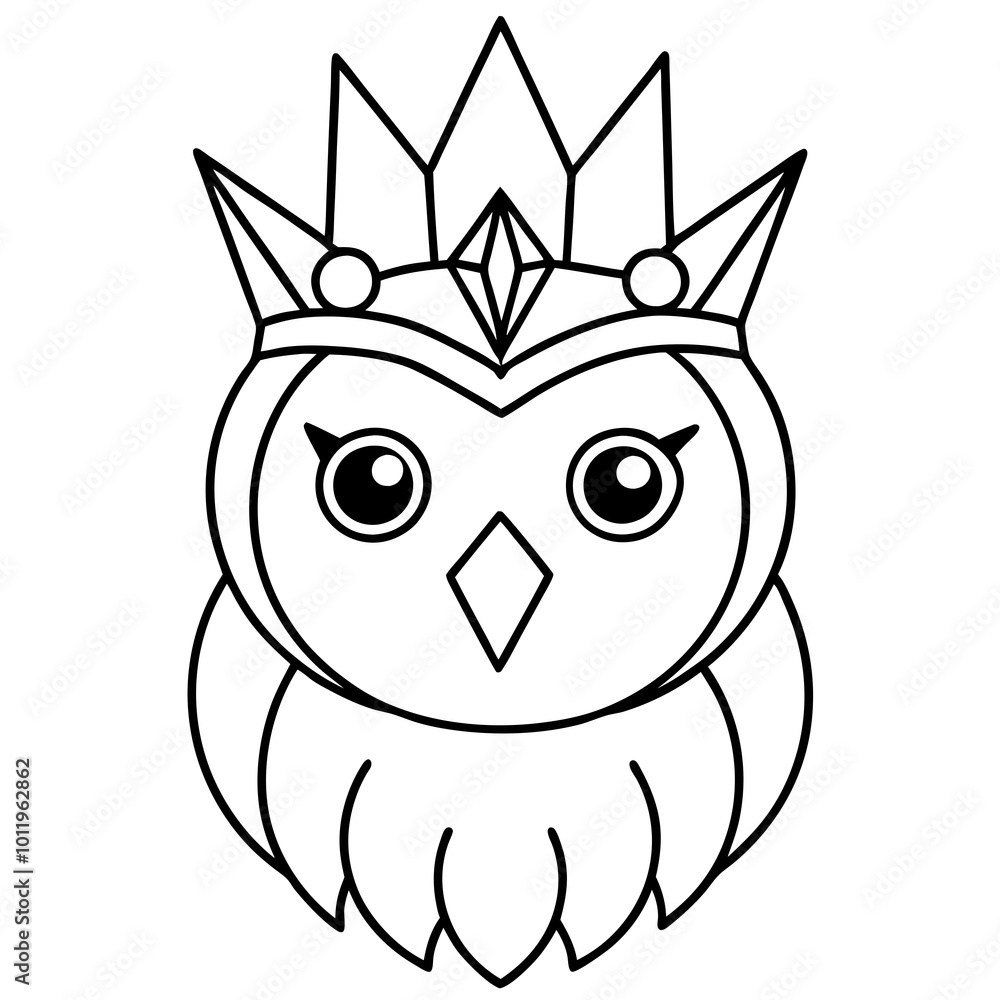 Obraz premium owl icon