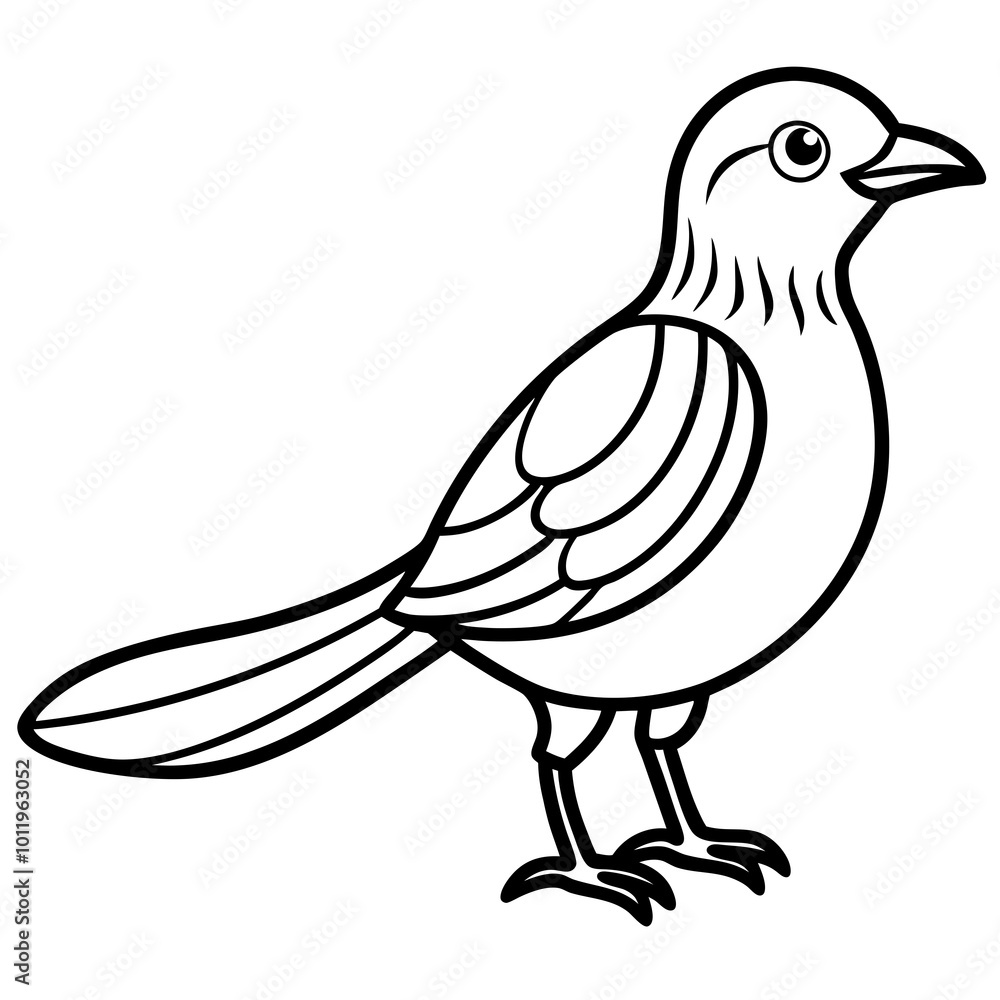 Obraz premium vector of a bird
